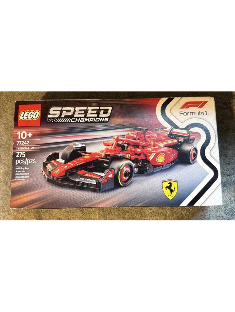NEW IN BOX LEGO SPEED CHAMPIONS Formula 1 Ferrari SF-24 F1 Race Car